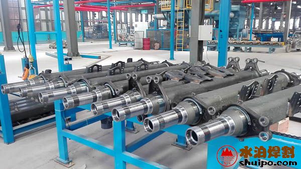 車橋底板、附件焊接效果